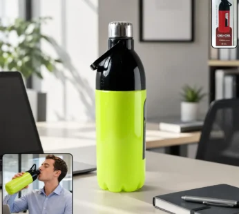 Large Capacity Water Bottle 1700ml – Leakproof with Carry Strap