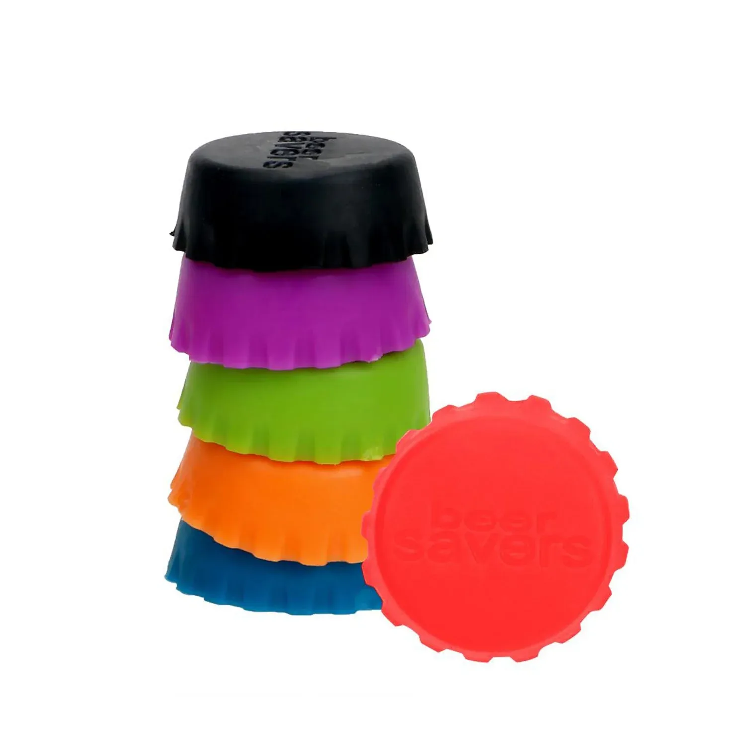 Silicone Bottle Caps – 6-Pack Reusable Soda & Beer Seals | Siplix - Detailed Feature View 8