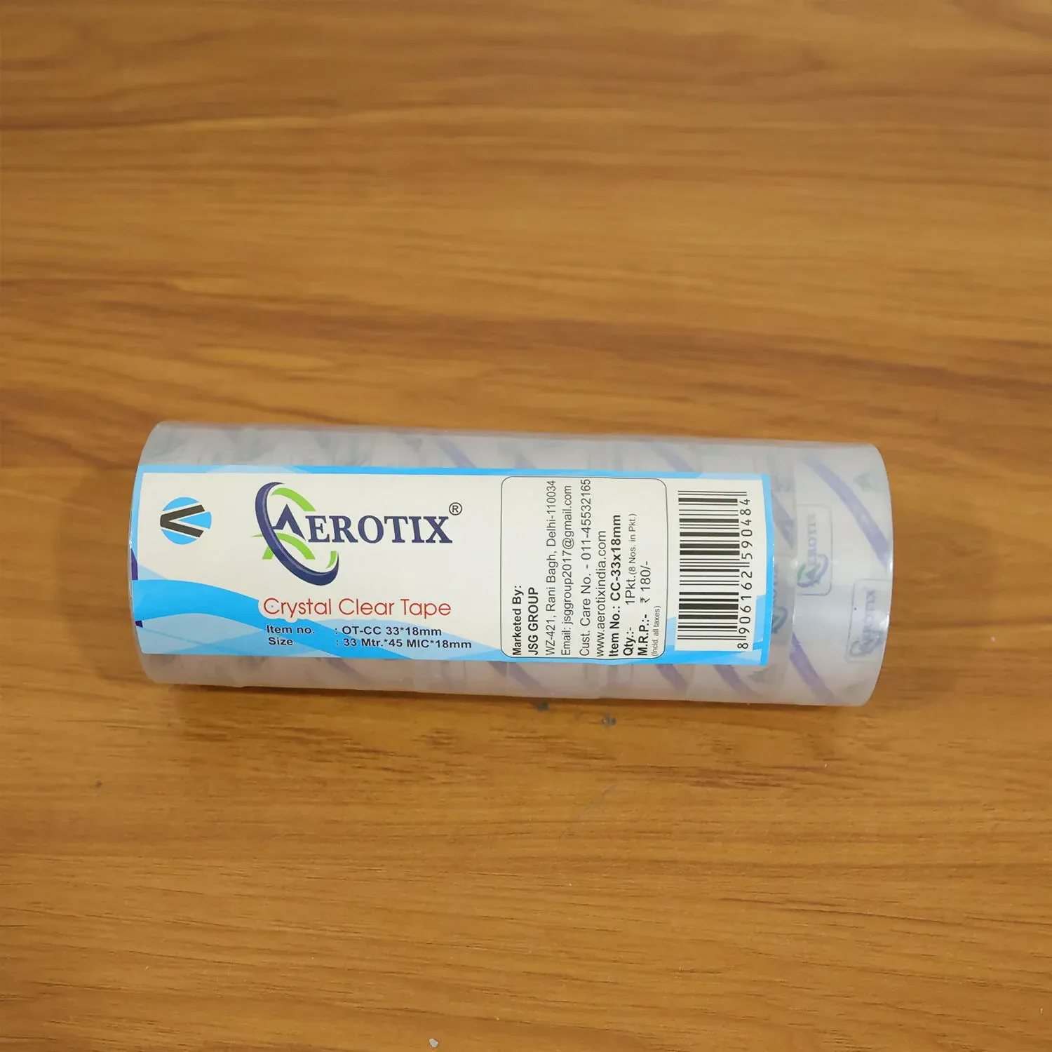 Crystal Clear Cello Tape – Strong Adhesive for Packing & Wrapping - Detailed Feature View 6