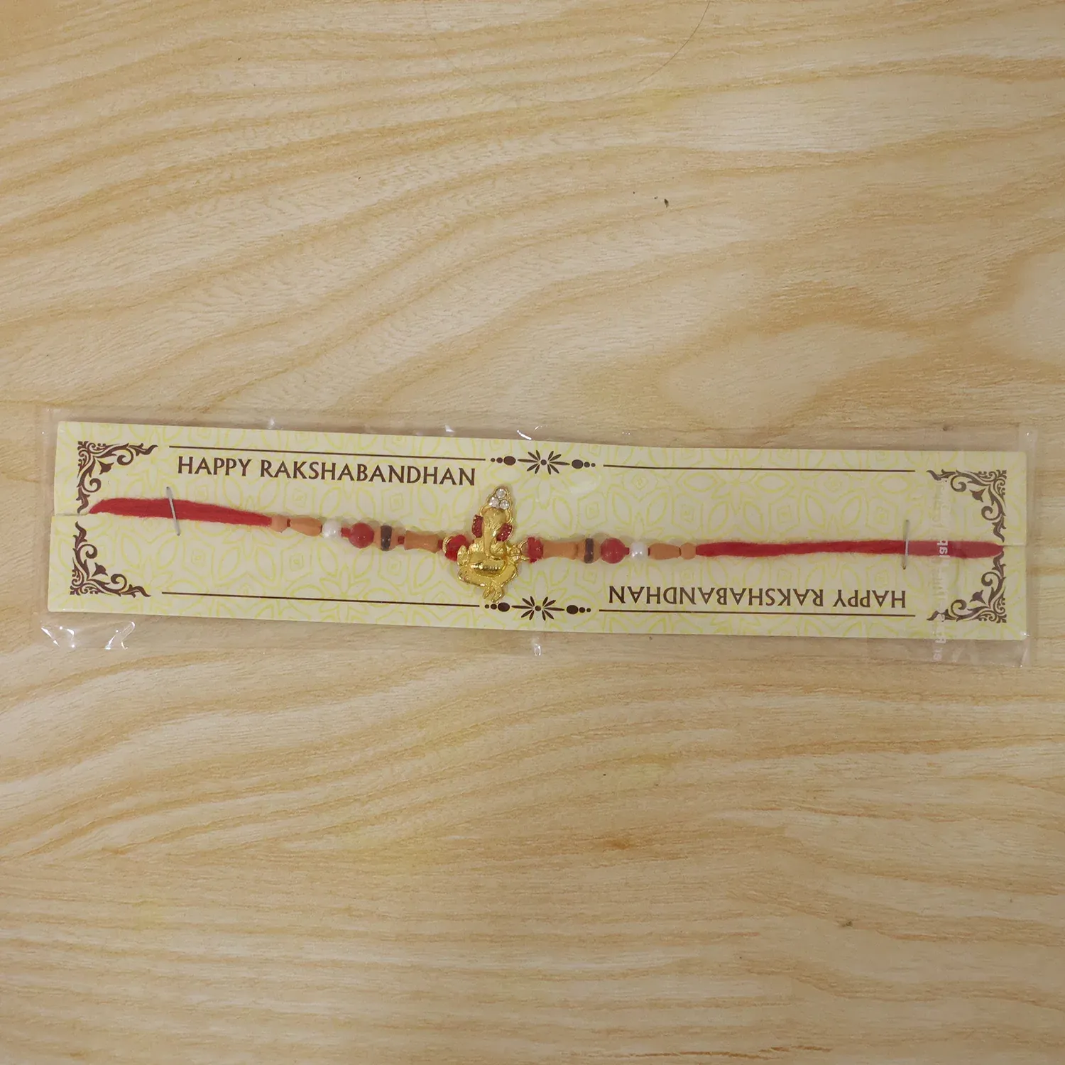 Traditional Rakhi for Brothers — Elegant & Handmade Design - Detailed Feature View 6