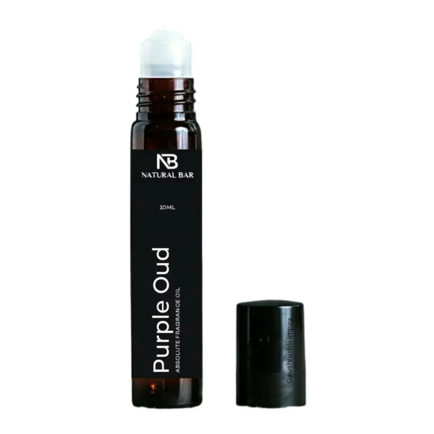 Purple Oud Attar Roll-On – Long-lasting, Non-alcoholic fragrance - Detailed Feature View 3