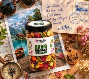 Oracle Masala Vegetables – Healthy Non-Fried Snack 250g