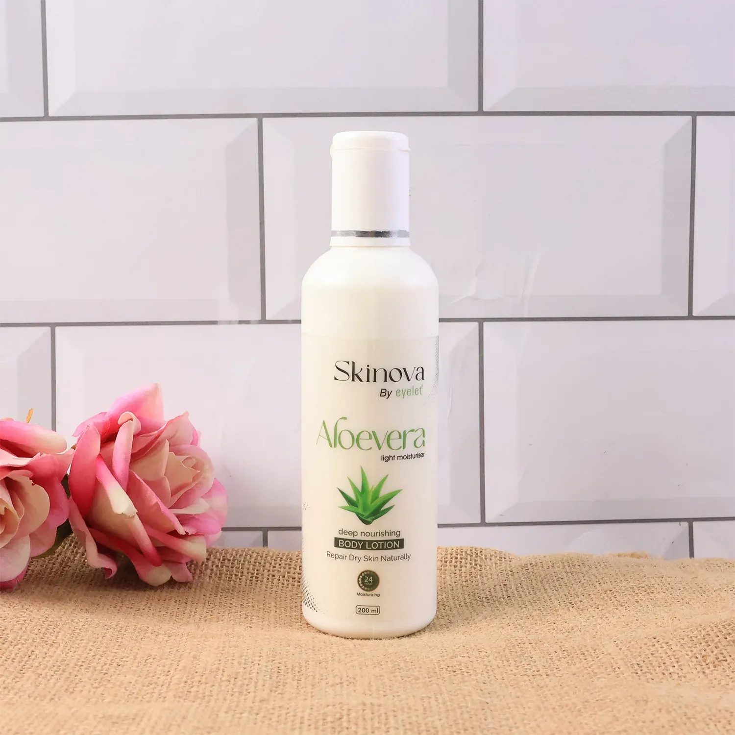Aloe Vera Body Lotion – Deep Nourishing Moisturizer for Soft Skin - Detailed Feature View 2