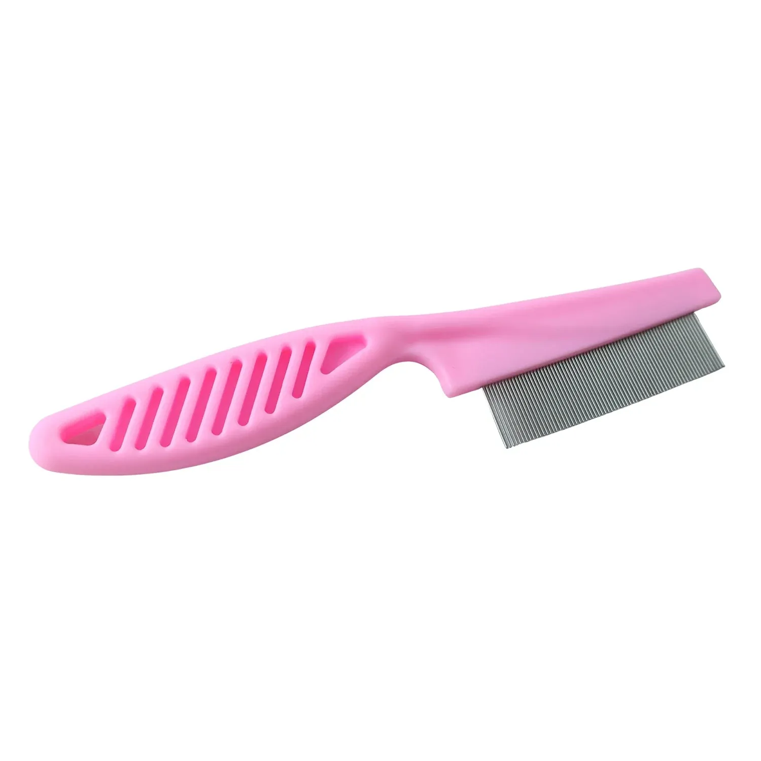 Dog Hair Remover Comb Pet Grooming Shedding Tool Fur Cleaning Brush (1 Pc) - Detailed Feature View 4