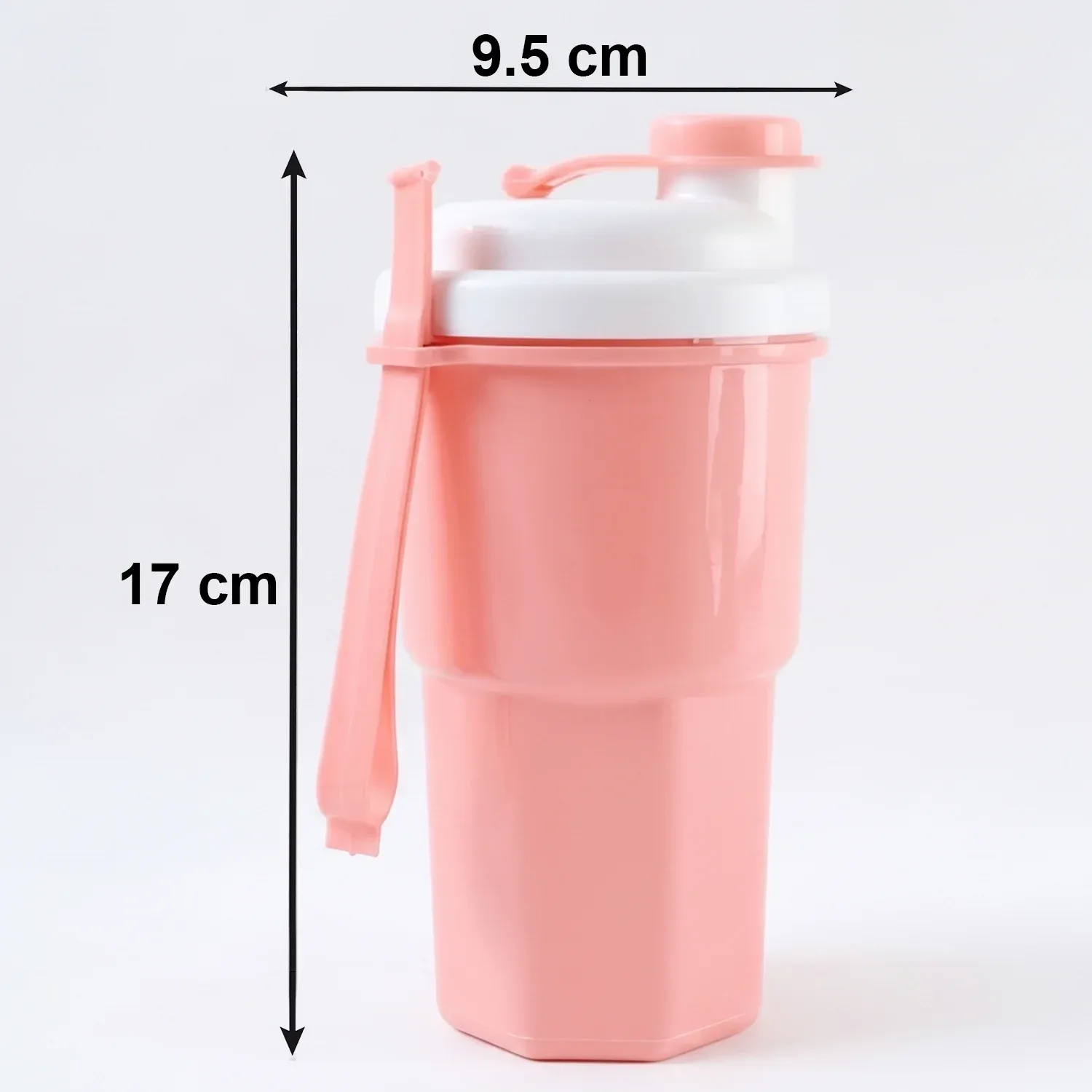 Protein Tumbler – Leakproof Shake Bottle for Gym & Travel - Detailed Feature View 5