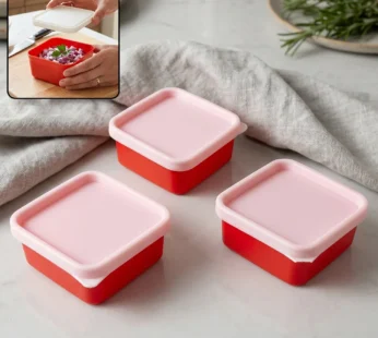 Mini Plastic Food Storage Container – Compact & Multipurpose Kitchen Organizer