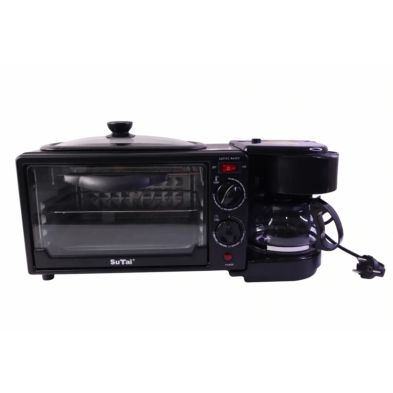 Suta 3 in 1 Breakfast Maker – Compact Kitchen Multi-Functional Appliance - Detailed Feature View 4