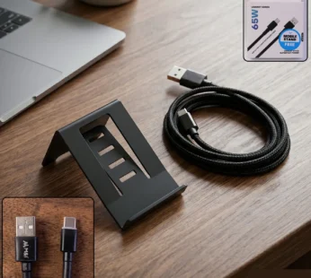 USB-A to Type-C Braided Charging Cable – Fast & Durable Power Transfer