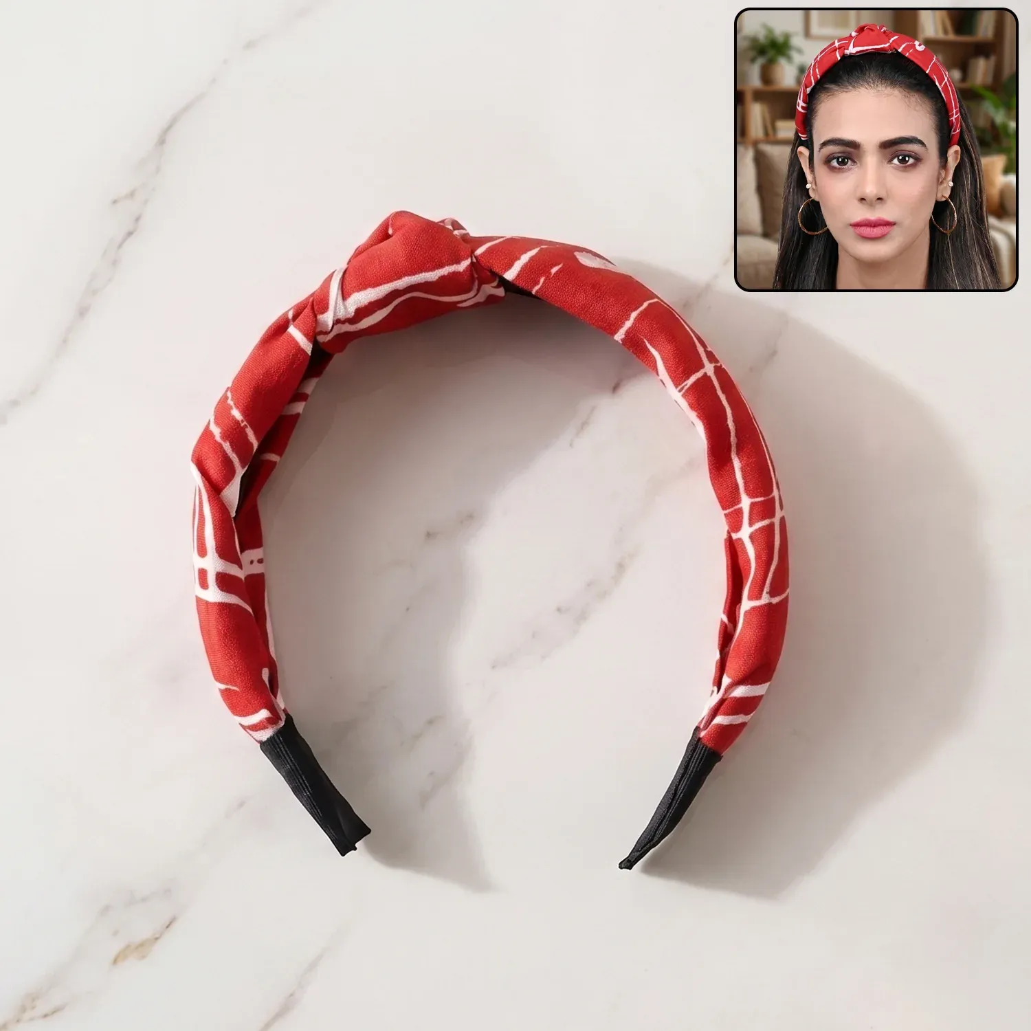 Premium Printed Knot Hairband – Stylish & Comfortable for Women - Buy Online at Alikart