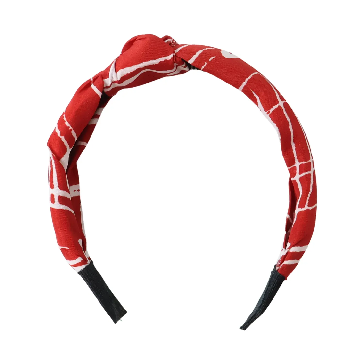Printed Knot Hairband – Stylish & Comfortable for Women - Detailed Feature View 4
