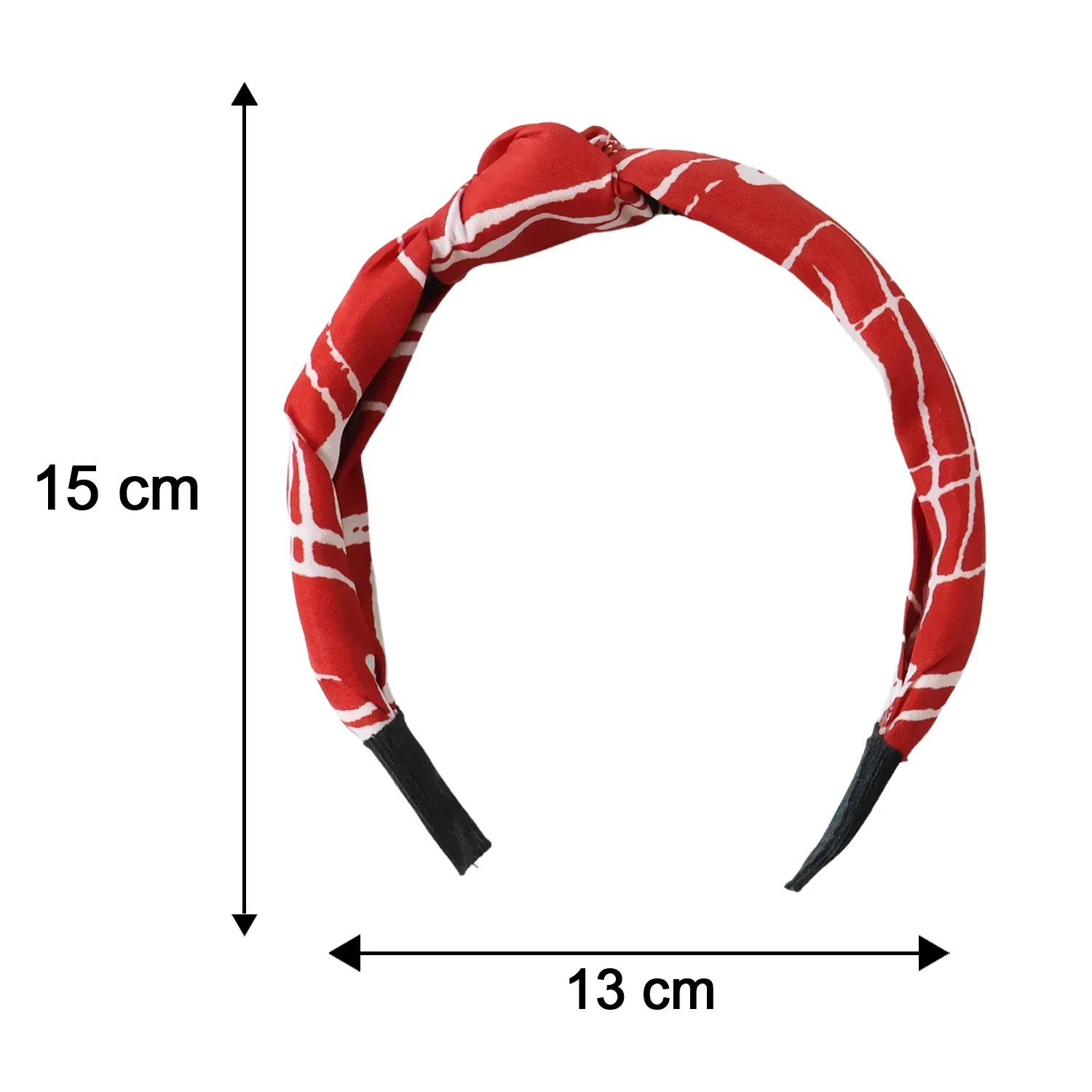 Printed Knot Hairband – Stylish & Comfortable for Women - Detailed Feature View 5