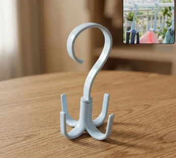 360° Rotating Multipurpose Hook Hanger – Space-Saving Organizer