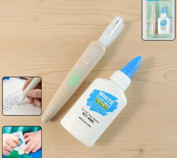 Multipurpose Craft Glue – Precision Adhesive & Correction Pen Set