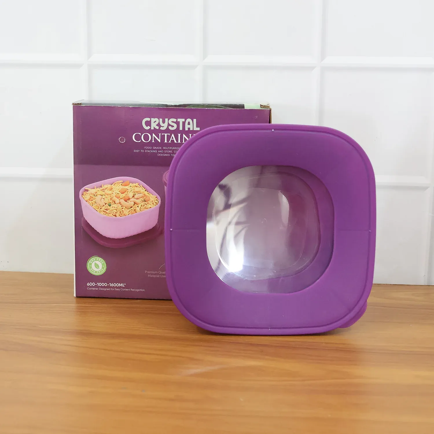 Food Storage Container Set – Leak-Resistant, Stackable 3-Piece - Detailed Feature View 7