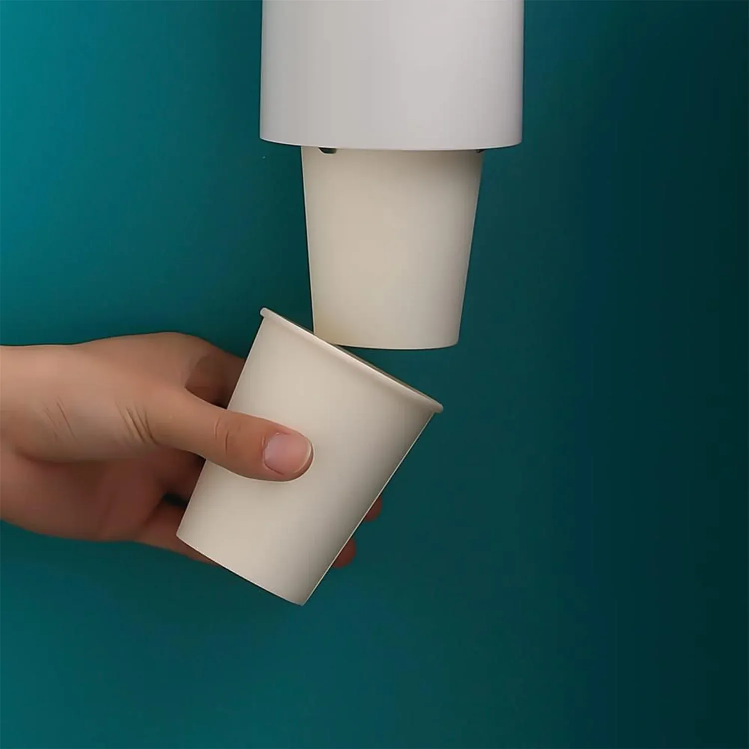 Wall Mounted Cup Holder – Space-Saving Dispenser for Hygienic Storage - Detailed Feature View 6