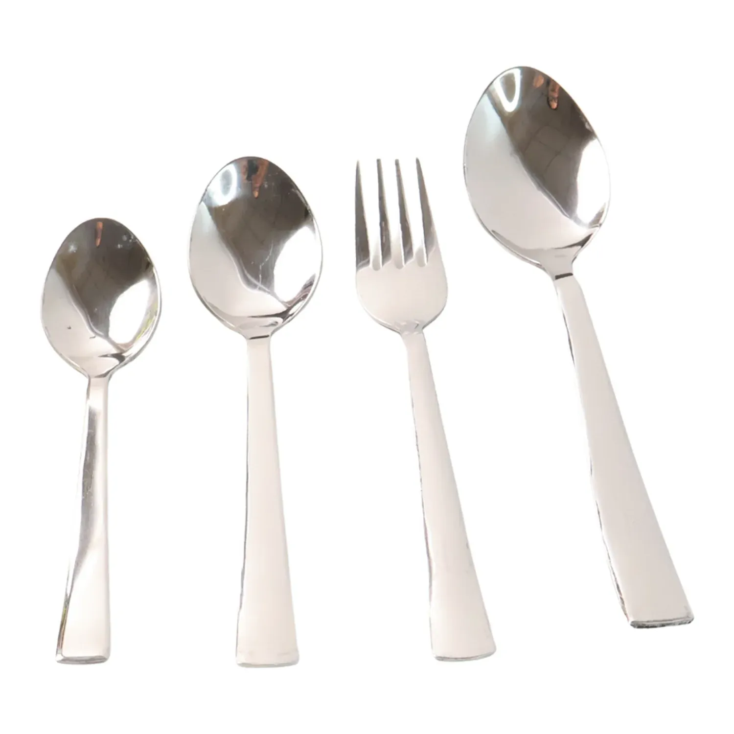 Stainless Steel Cutlery Set – 16-Piece with Elegant Stand - Detailed Feature View 4