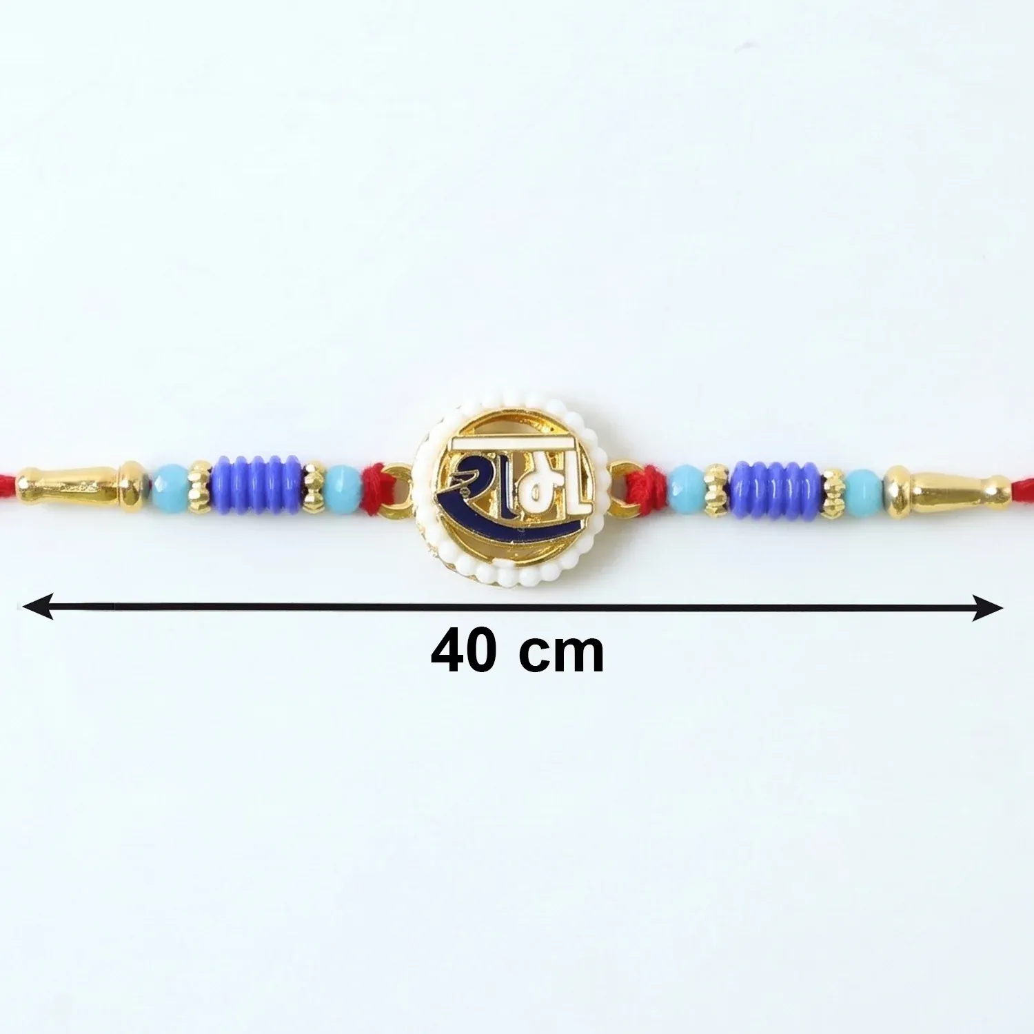 Ram Naam Devnagari Rakhi – Traditional, Stylish & Comfortable - Detailed Feature View 5