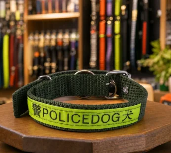 Heavy Duty Nylon Dog Collar – Reflective & Adjustable for Active Dogs