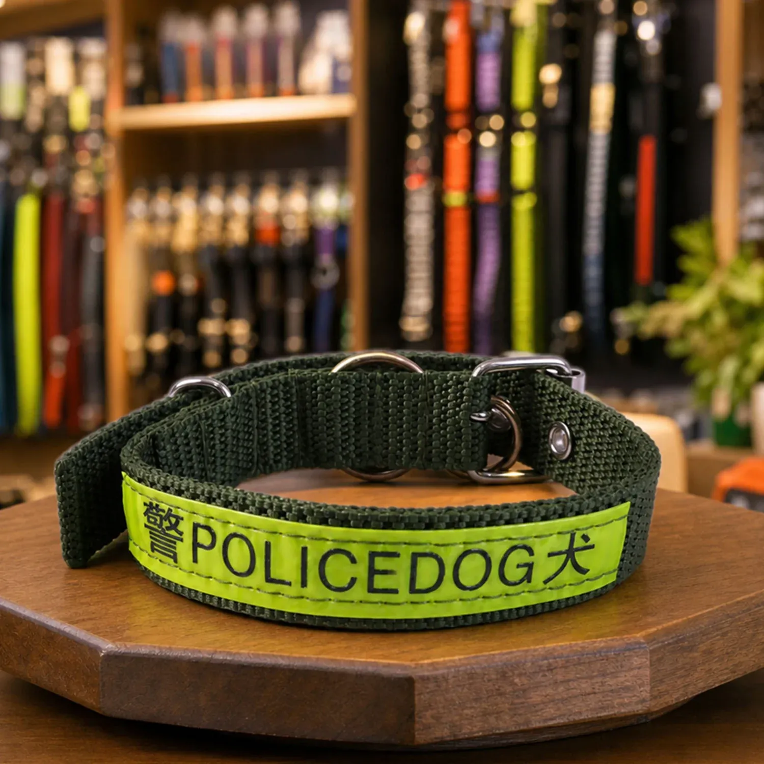 Premium Heavy Duty Nylon Dog Collar – Reflective & Adjustable for Active Dogs - Buy Online at Alikart