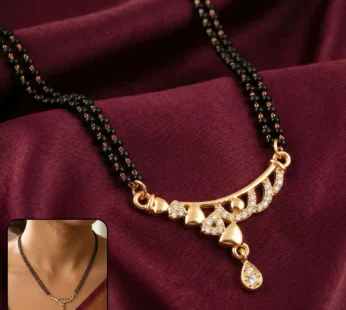Mangalsutra with Heart Charms – Modern Design for Brides