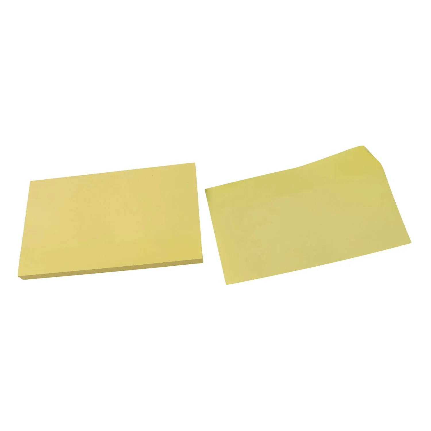 Self Yellow Sticky Note Pad 3 x 5 inch – Strong Adhesive, 80 Sheets - Detailed Feature View 4