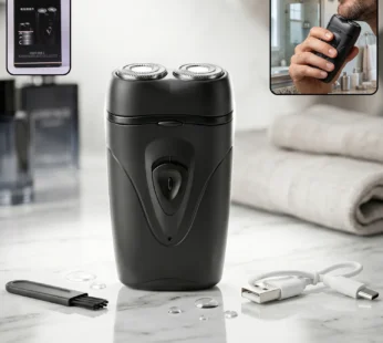 Portable Electric Shaver for Men – Compact, Rechargeable & Cordless