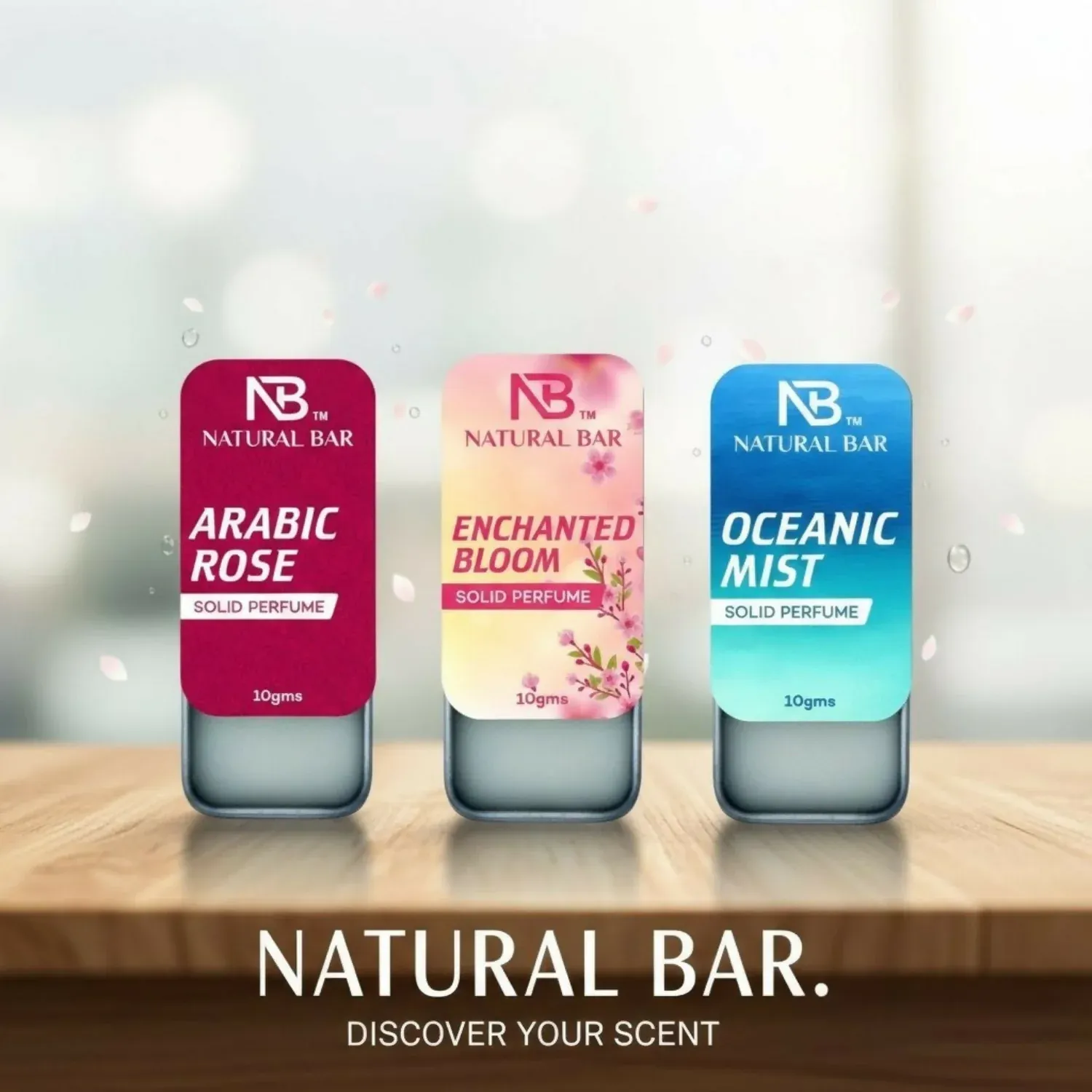 Premium Solid Perfume Combo – Alcohol-Free, Long-Lasting Fragrance Set - Buy Online at Alikart