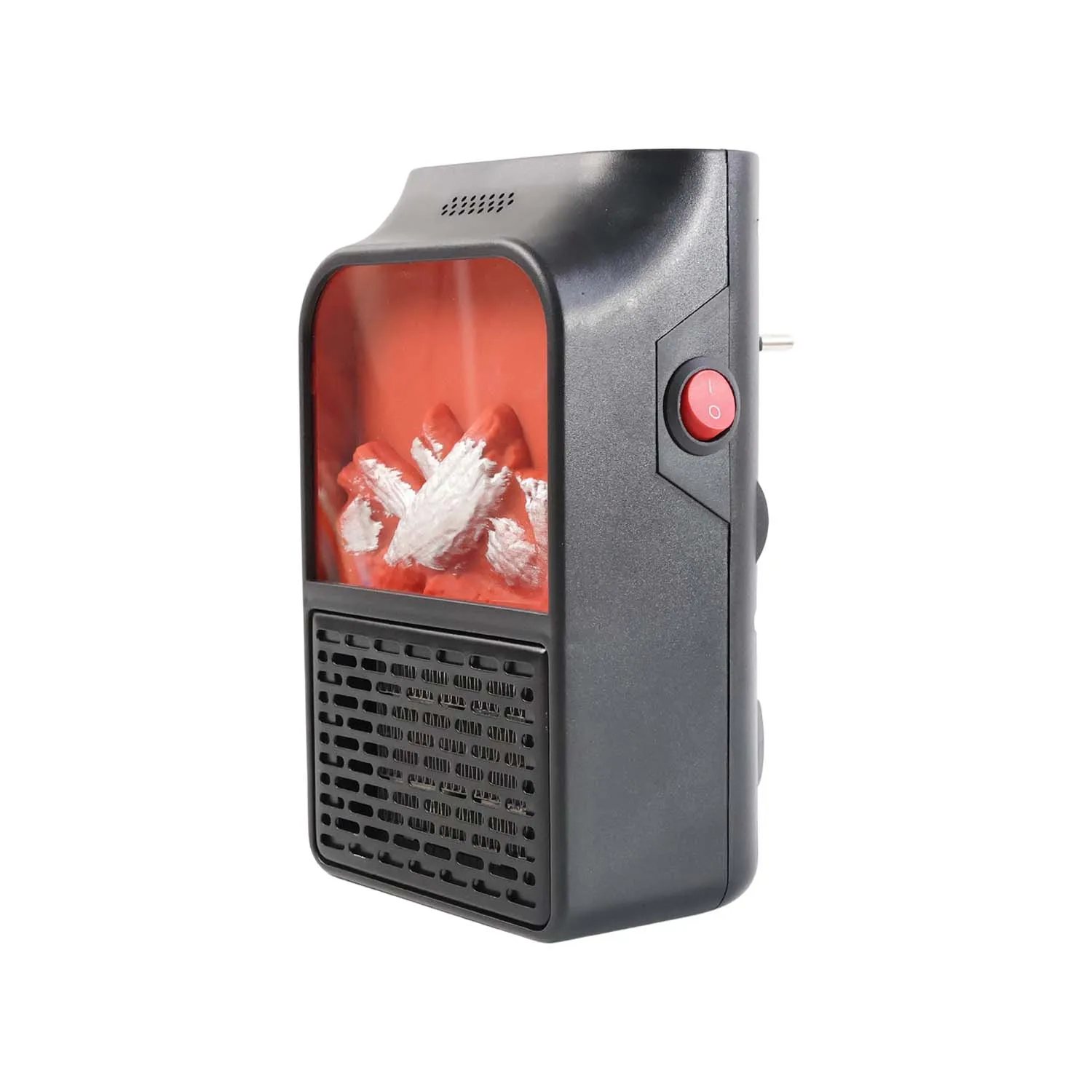 Electric Fireplace Heater – Realistic LED Flame | - Detailed Feature View 4