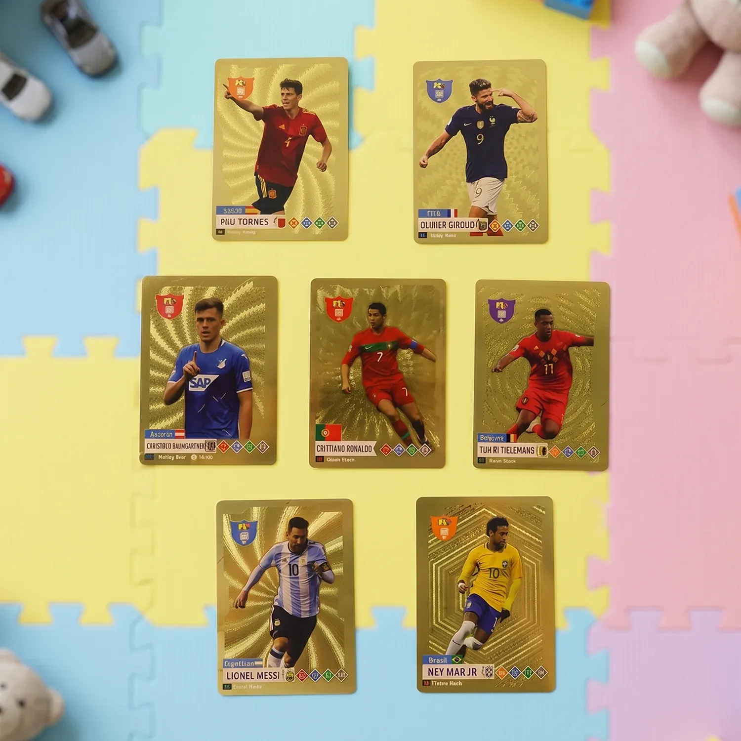 Football Trading Cards Set – Premium Collectible for Fans and Enthusiasts - Detailed Feature View 2