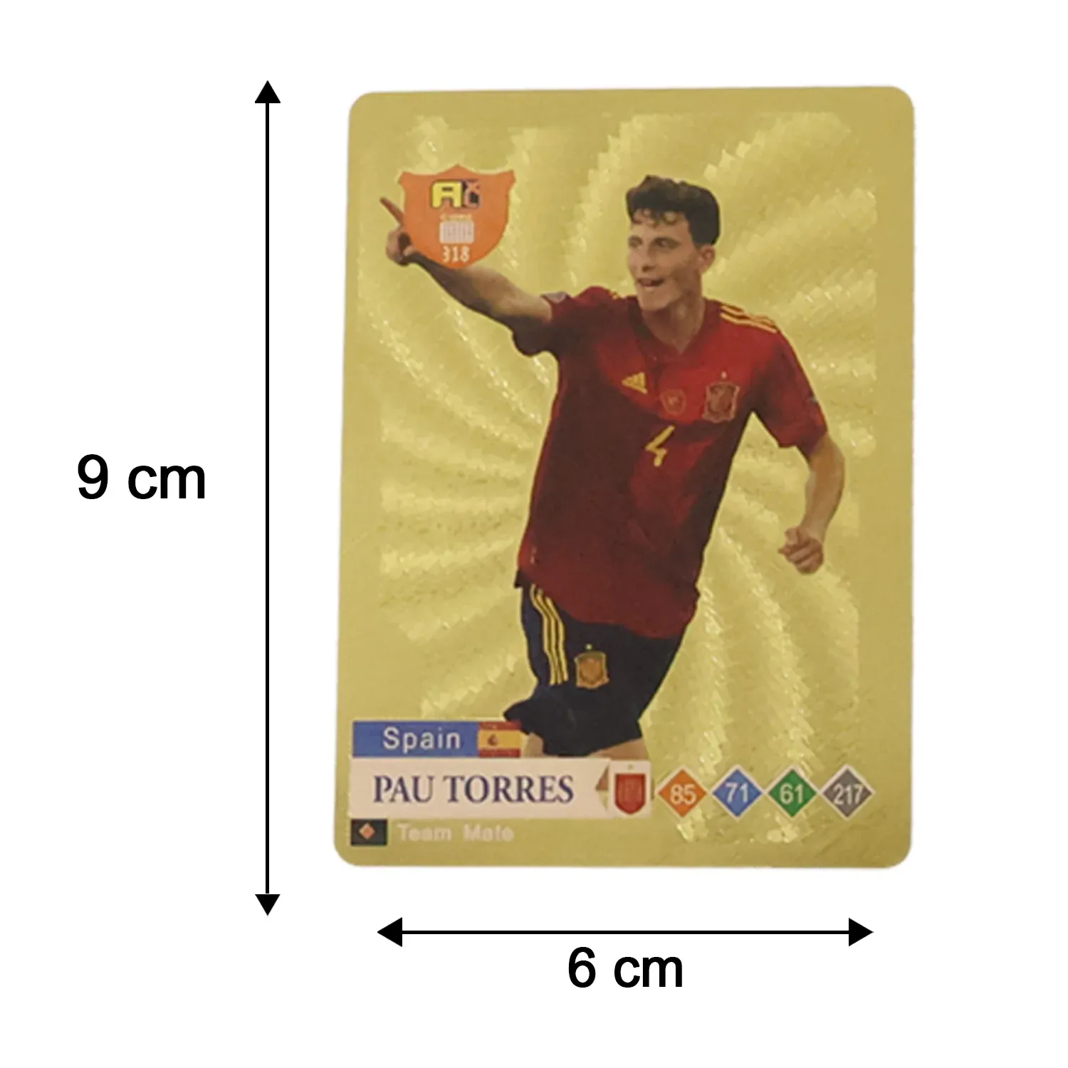 Football Trading Cards Set – Premium Collectible for Fans and Enthusiasts - Detailed Feature View 6