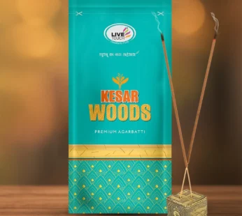 Kesar Woods Incense Sticks – Premium Saffron & Woody Aroma