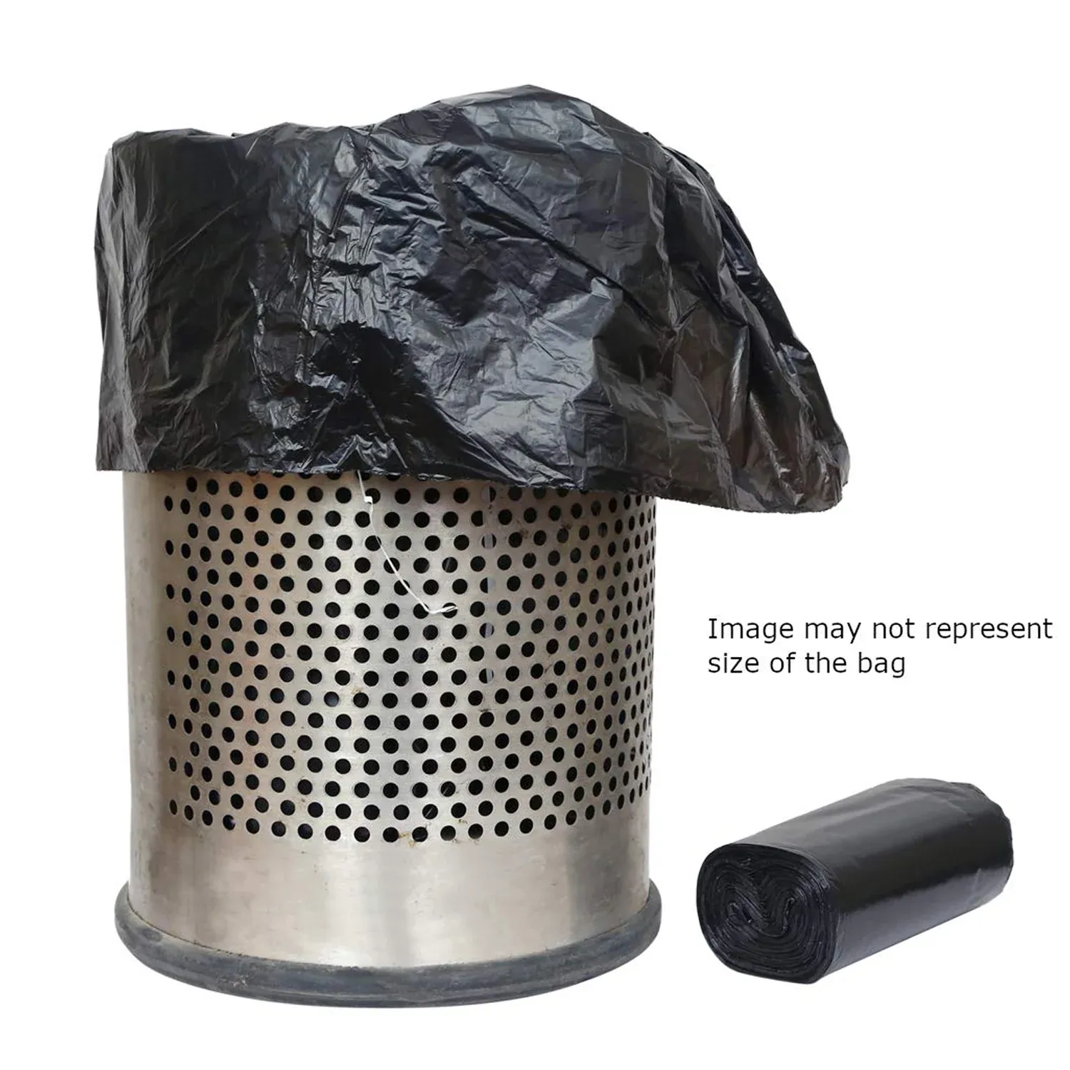 Black Garbage Bags – Heavy-Duty Dustbin Liners for Home & Office - Detailed Feature View 6