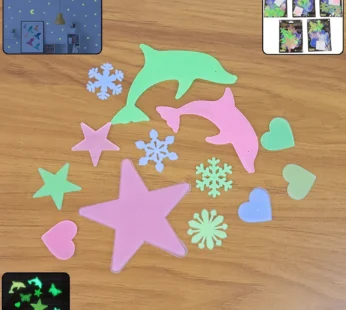 Glow in the Dark Wall Stickers – Star & Moon for Kids’ Rooms | Gamevana
