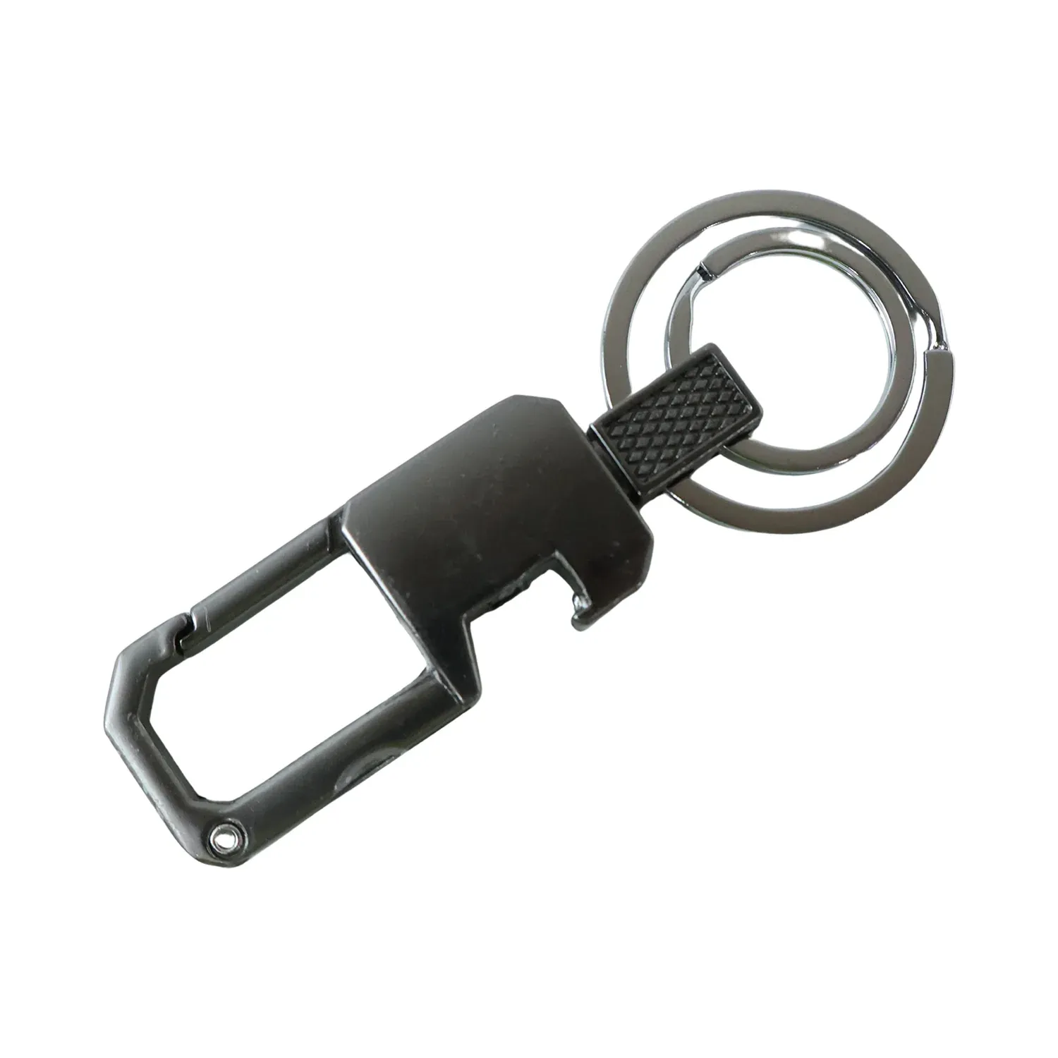 Heavy Duty Metal Key Holder – Durable Swivel Carabiner Clip - Detailed Feature View 4