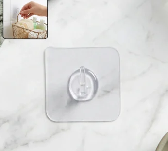 Self-Adhesive Wall Hook – Easy no-drill installation for versatile use
