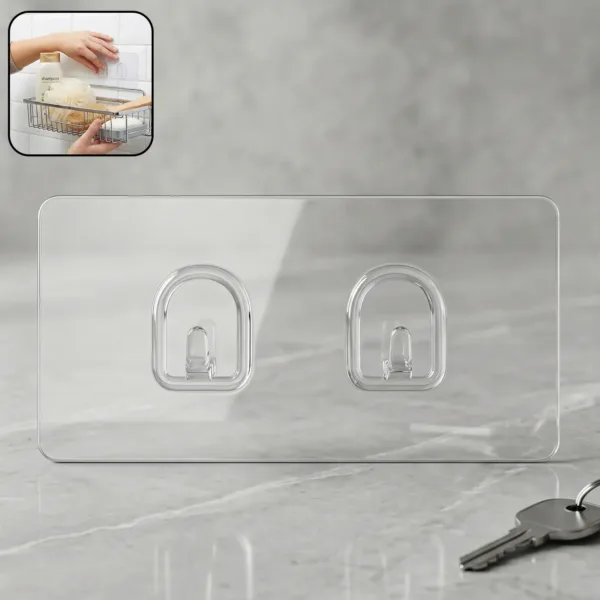 Self-Adhesive Wall Hook – Damage-Free Storage Solution