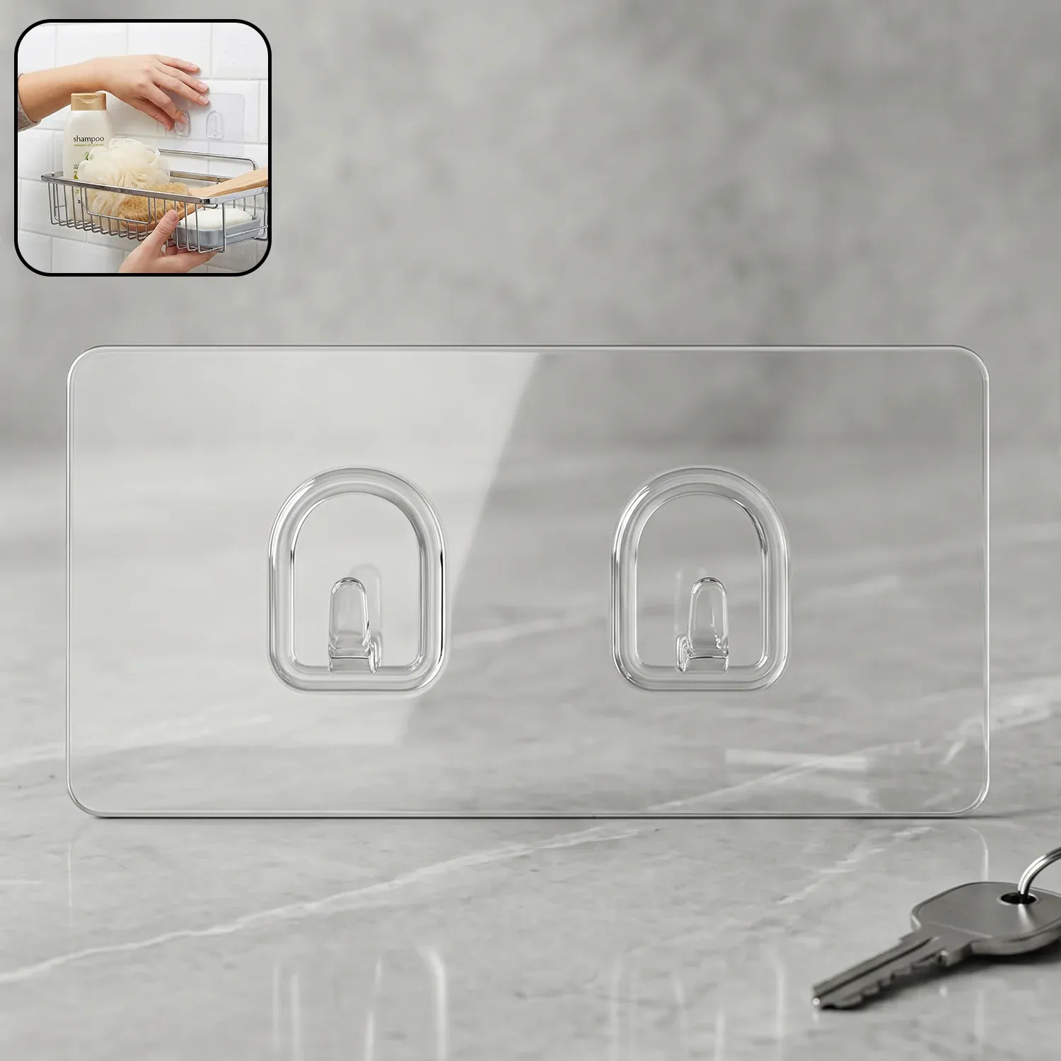 Premium Self-Adhesive Wall Hook – Damage-Free Storage Solution - Buy Online at Alikart