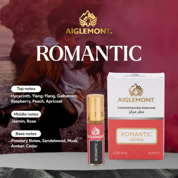 Romantic Attar 6ml Roll-on – Alcohol Free & Long Lasting