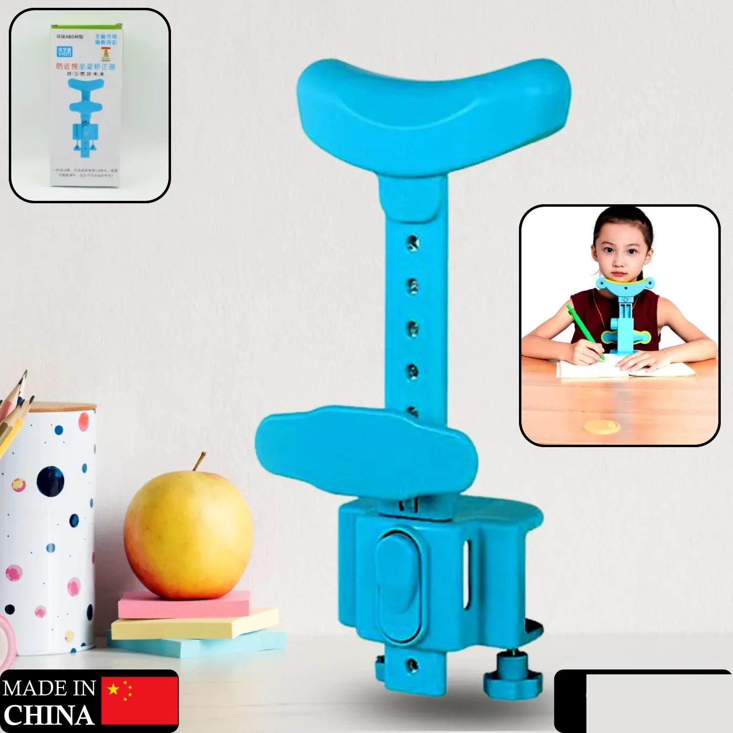 Kids Sitting Posture Corrector – Adjustable Support for Reading & Writing | CookAura - Detailed Feature View 2