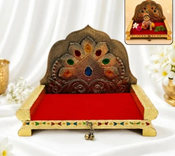 Handicraft Antique Sinhasan – Traditional Pooja Seat for Home Mandir