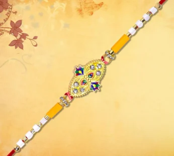 Floral Petal Rakhi – Elegant Handmade Raksha Bandhan Gift