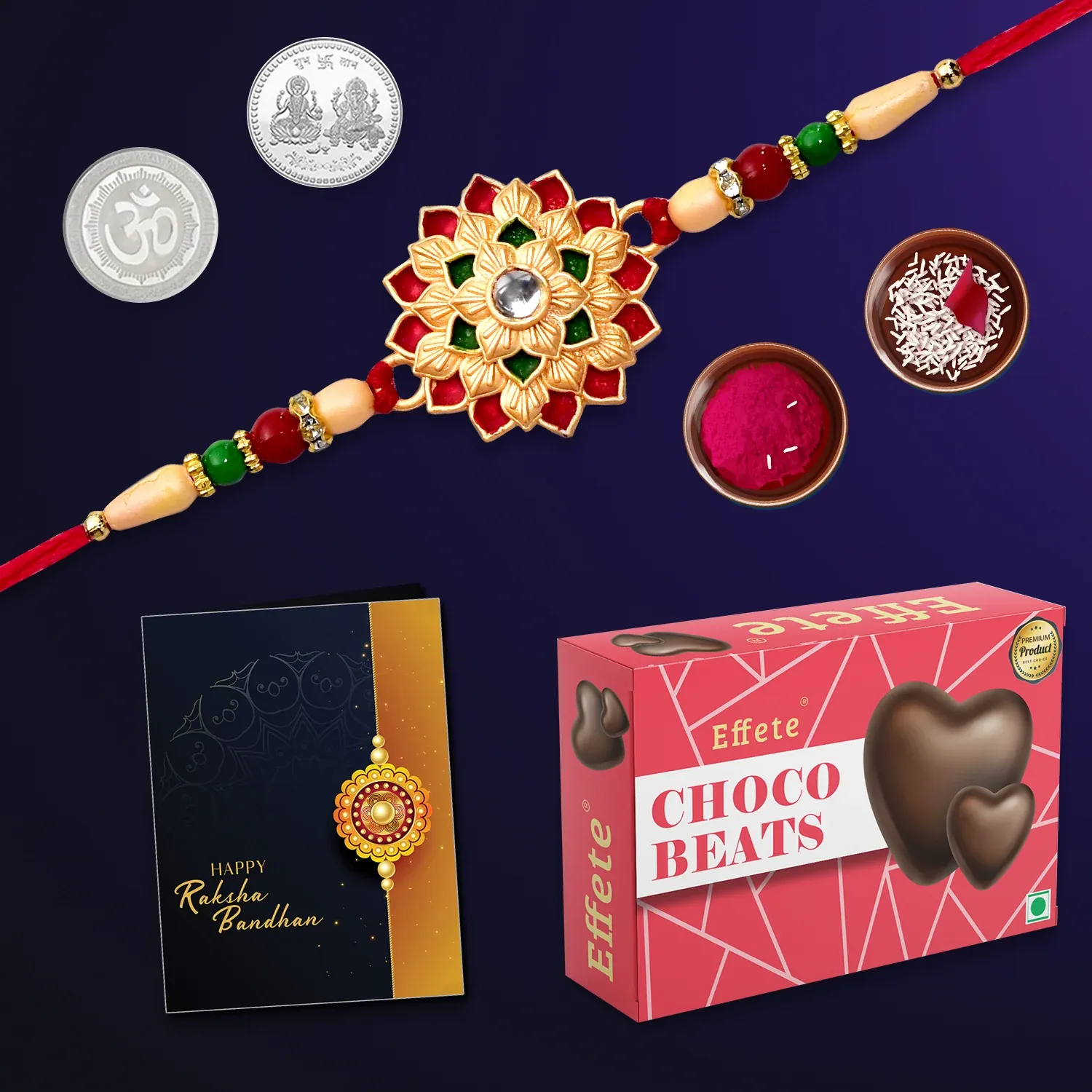 Premium Rakhi Gift Combo – Complete Celebration Hamper for Brother – Raksha Bandhan Gift - Buy Online at Alikart