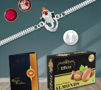 Ganesh Rakhi Gift Box – Complete Raksha Bandhan Celebration Combo Set – Raksha Bandha