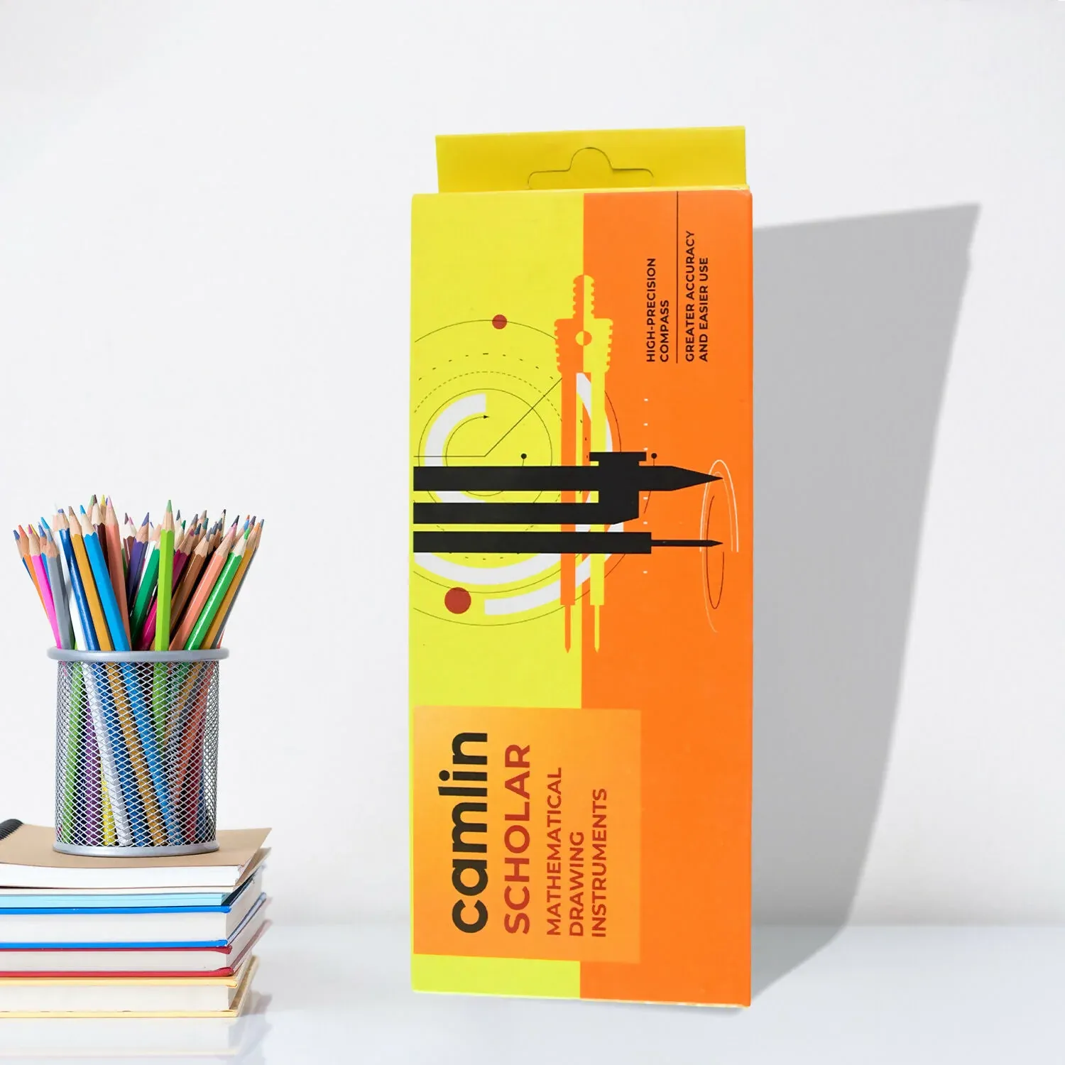 Mathematical Drawing Instruments Box – Complete Geometry Set - Detailed Feature View 2