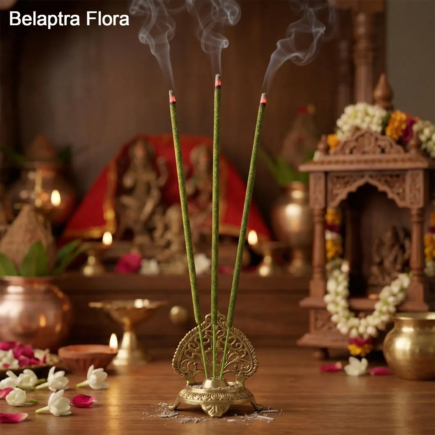 Premium Incense Sticks – Refreshing Green Leaf Aroma for Home Rituals - Buy Online at Alikart