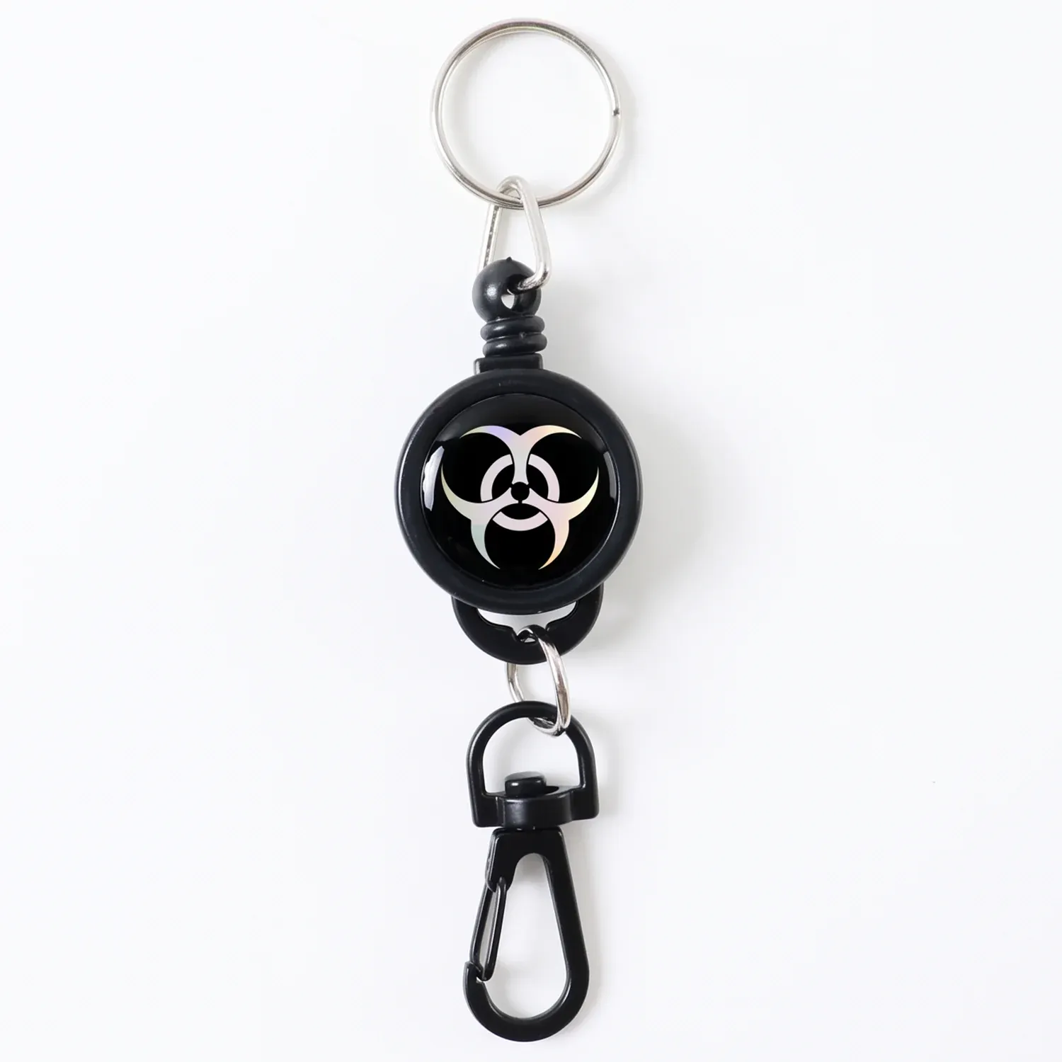 Retractable Keychain – Durable Anti-Lost with Clip | Velvet Wheels - Detailed Feature View 3