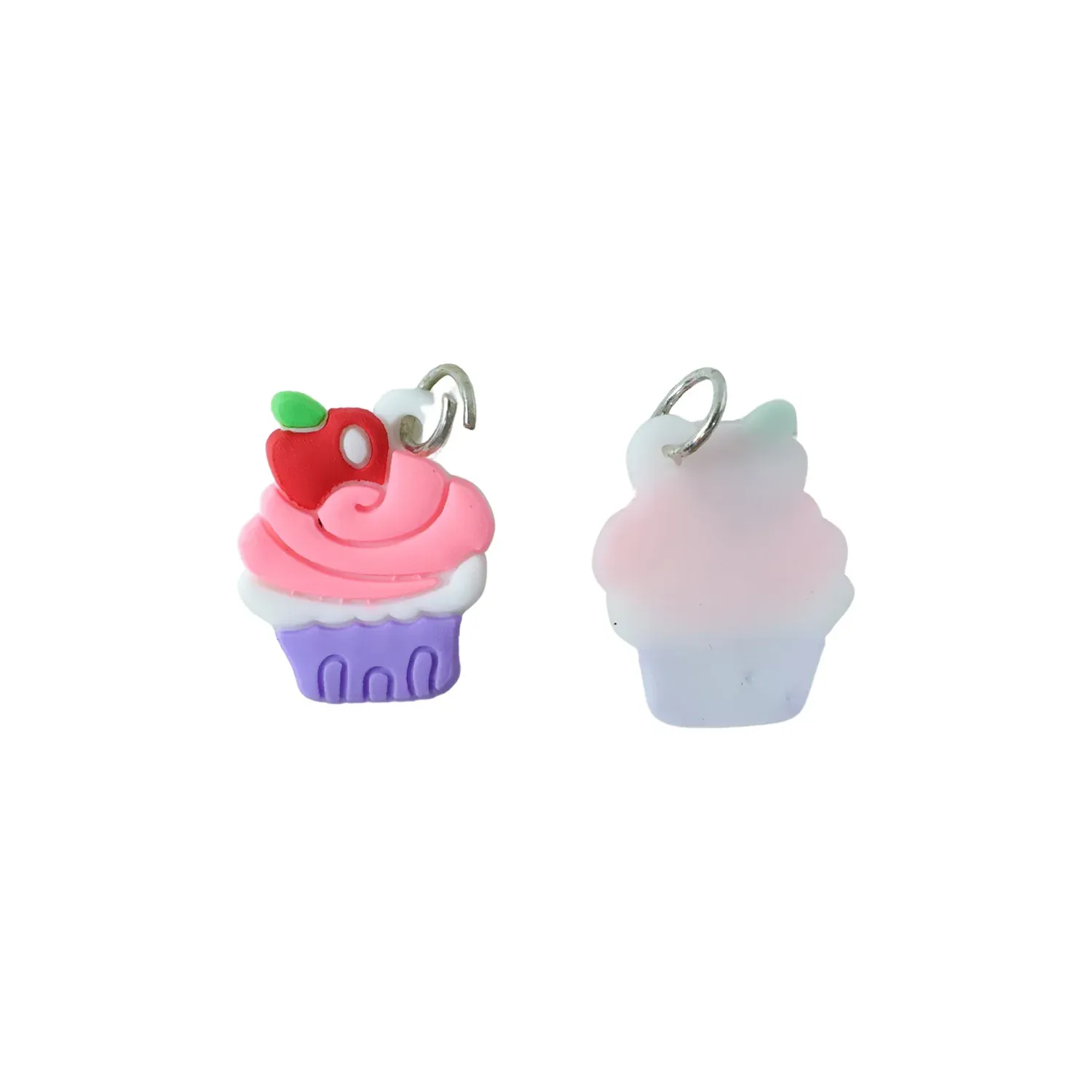 Cute Cupcake Keychain – Fun & Charming Bag Ornament - Detailed Feature View 3