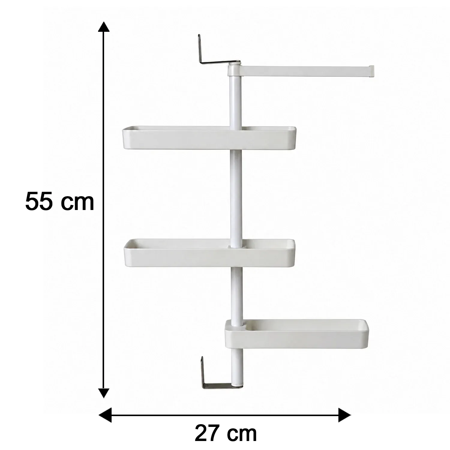 Rotating Storage Rack – 4-Tier Multipurpose Organizer - Detailed Feature View 5