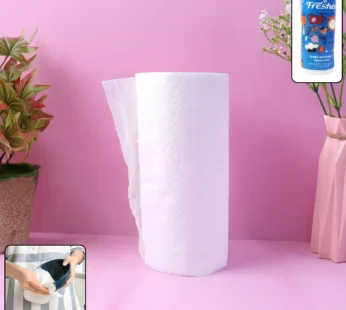 Kitchen Paper Towel Roll – 60 Super Absorbent Sheets