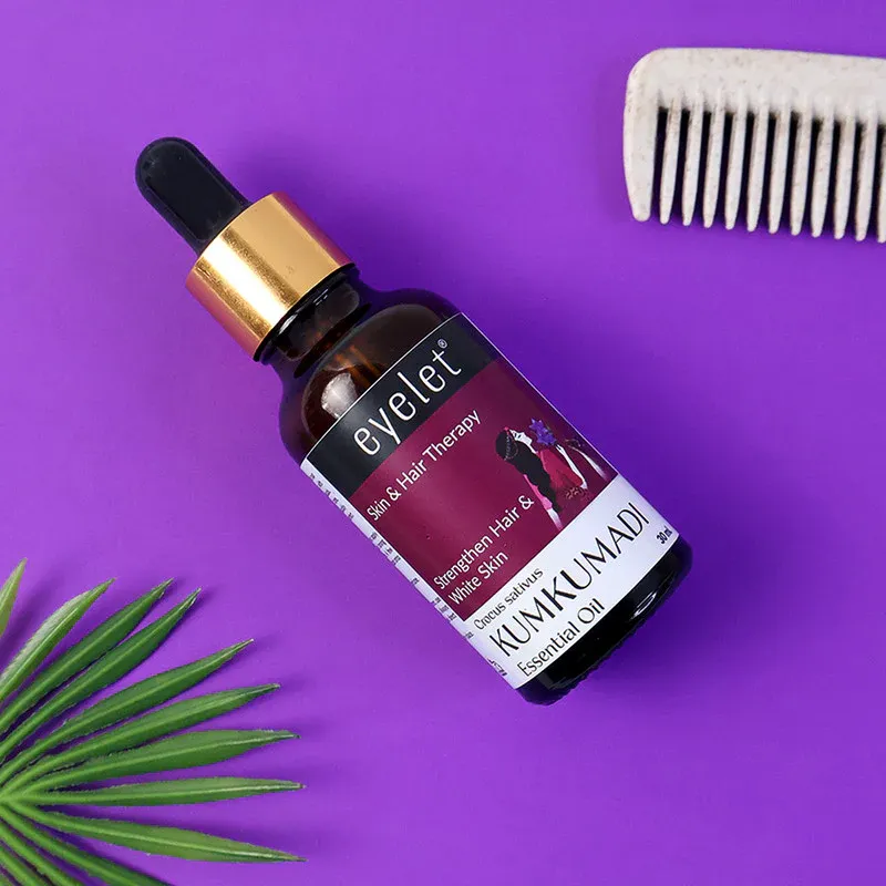 Kumkumadi Essential Oil – Radiant Skin & Hair Therapy 30ml - Detailed Feature View 6